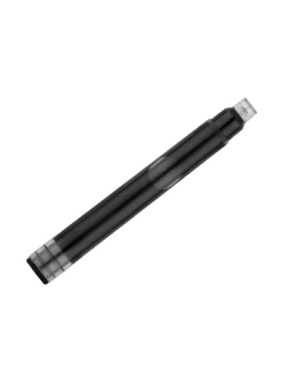 Tinta estilografica belius negro caja 6 cartuchos