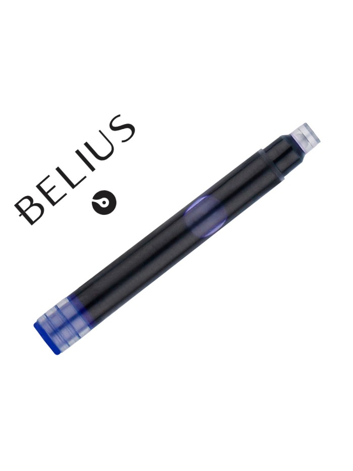 Tinta estilografica belius azul caja 6 cartuchos Tinta estilografica belius azul caja 6 cartuchos