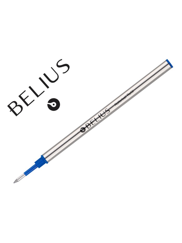 Recambio roller belius azul 0,7 mm caja 3 unidades Recambio roller belius azul 0,7 mm caja 3 unidades