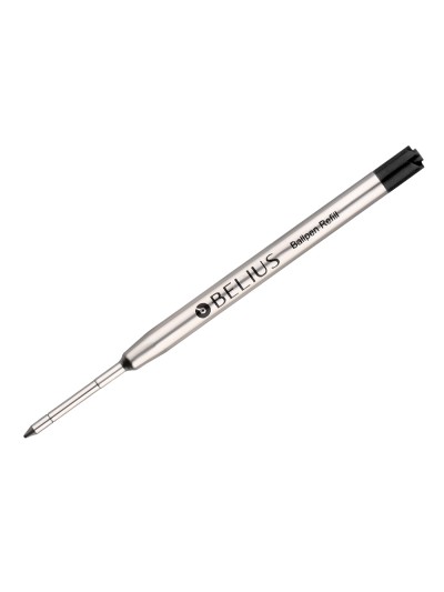 Recambio boligrafo belius negro 0,8 mm caja 3 unidades
