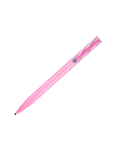 Juego boligrafo y roller belius endless summer aluminio color rosa y plateado tinta azul caja de diseño