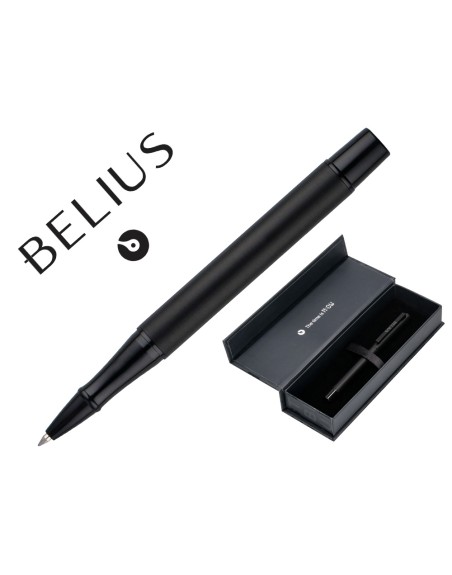 Roller belius unstoppable color negro tinta negra caja de diseño