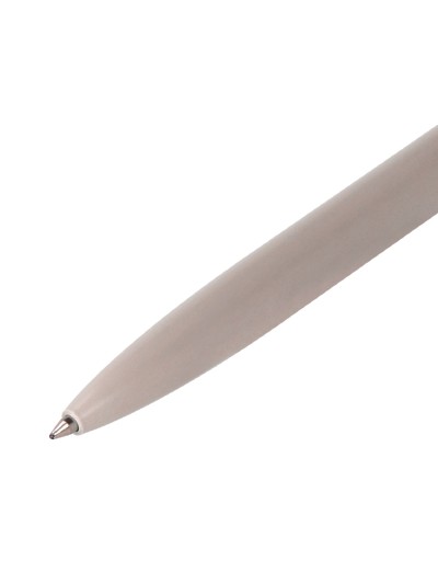 Boligrafo belius rocket b aluminio color minimalista gris tinta azul caja cilindrica