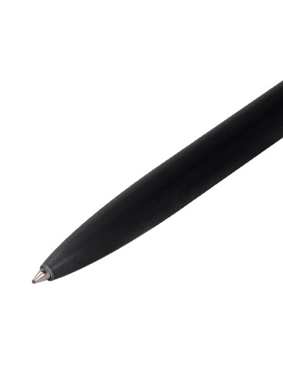 Boligrafo belius rocket b aluminio color minimalista negro tinta azul caja cilindrica