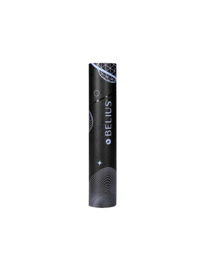 Boligrafo belius rocket b aluminio color minimalista azul tinta azul caja cilindrica