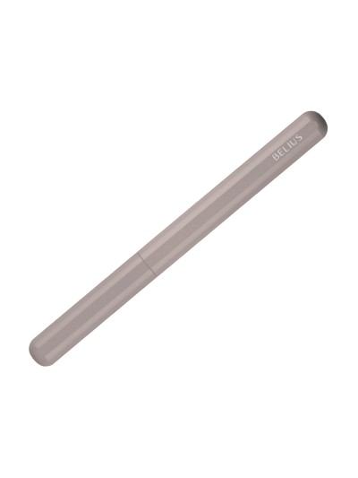 Roller y funda de similpiel belius space b color minimalista gris tinta azul caja de diseño