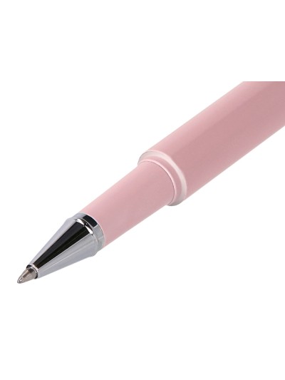 Roller y funda de similpiel belius space b color minimalista rosa tinta azul caja de diseño