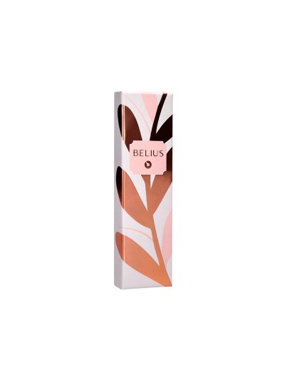Boligrafo belius rose aluminio color rosa/oro rosa tinta azul caja de diseño