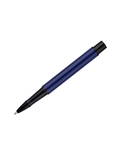 Roller belius turbo aluminio color azul y negro tinta azul caja de diseño