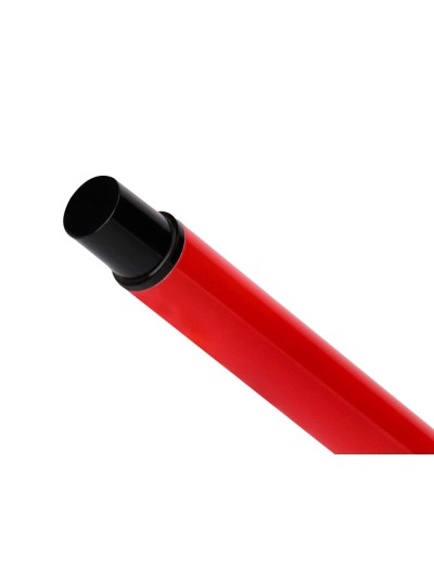 Roller belius turbo aluminio color rojo y negro tinta azul caja de diseño