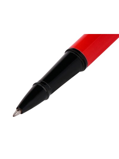 Roller belius turbo aluminio color rojo y negro tinta azul caja de diseño