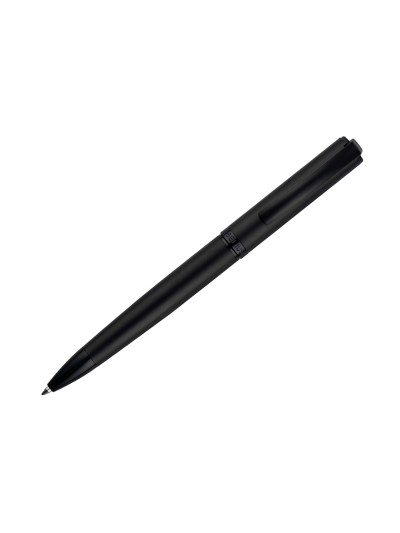 Boligrafo belius turbo aluminio color negro tinta azul caja de diseño