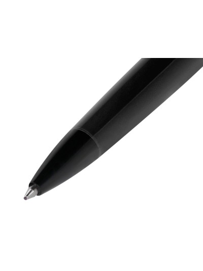 Boligrafo belius turbo aluminio color negro tinta azul caja de diseño