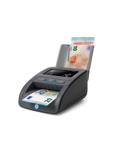 Detector y contador de billetes falsos safecan 155-s complete pantalla lcd 3,8/' micro sd 156x120x76 mm