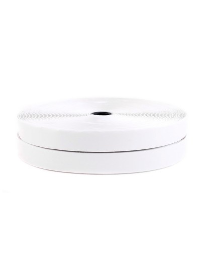 Cinta de cierre adhesiva liderpapel velcro blanco 20mm x 10m