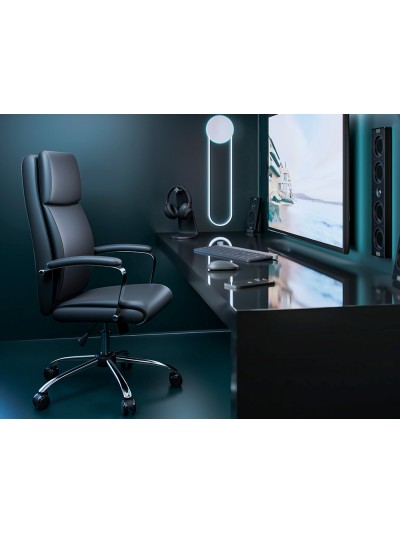 Silla direccion q-connect leo respaldo alto regulable en altura 1170 + 80 mm alto ancho 650 mm profundidad 700
