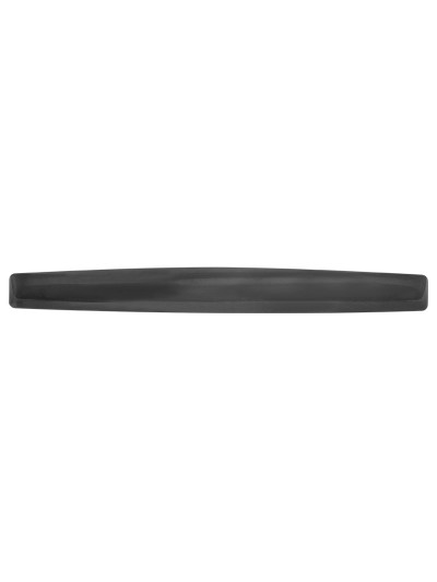 Reposamuñecas q-connect de gel para teclado color negro 525x58x17 mm