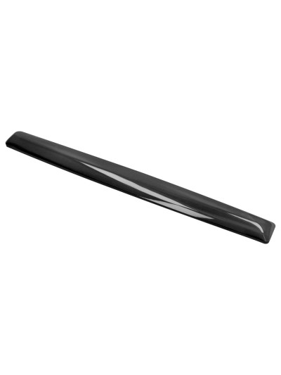 Reposamuñecas q-connect de gel para teclado color negro 525x58x17 mm