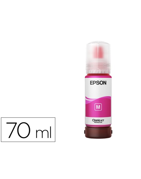 Tinta epson t114 eco tank et-8500 / 8550 magenta botella 70 ml
