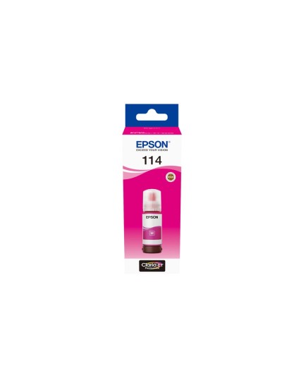 Tinta epson t114 eco tank et-8500 / 8550 magenta botella 70 ml