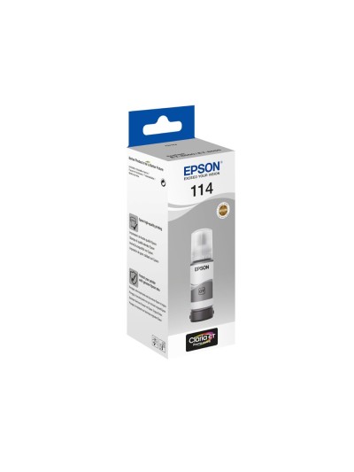 Tinta epson t114 eco tank et-8500 / 8550 gris botella 70 ml