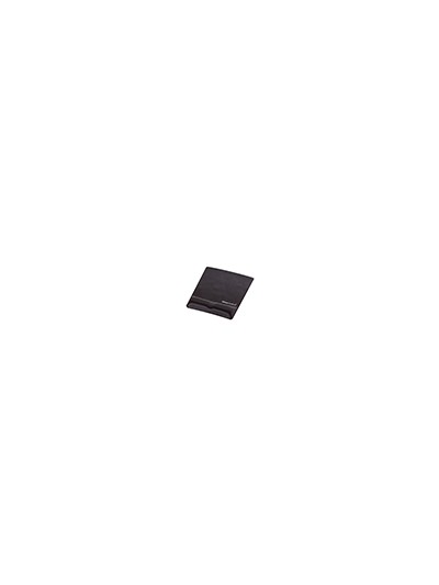 Alfombrilla para raton fellowes canal health-v negra con reposamuñecas de gel 222x209,6x251 mm