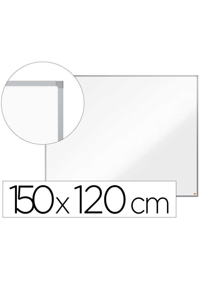 Pizarra blanca nobo essence acero lacado 1500x1200 mm Pizarra blanca nobo essence acero lacado 1500x1200 mm
