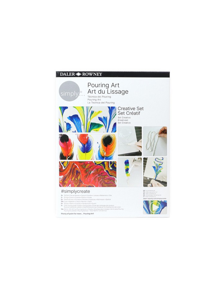 Set de pintura daler rowney simply creativo pouring Set de pintura daler rowney simply creativo pouring