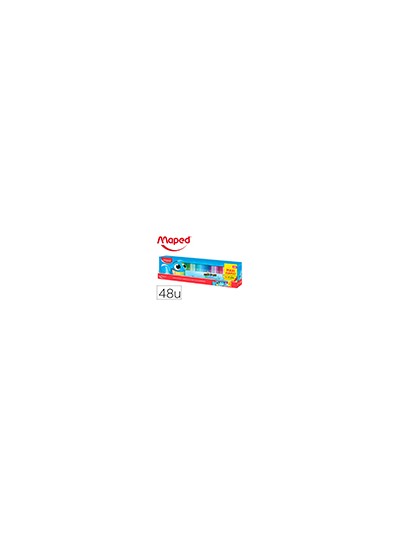Rotulador maped color peps ocean caja de 48 unidades colores surtidos