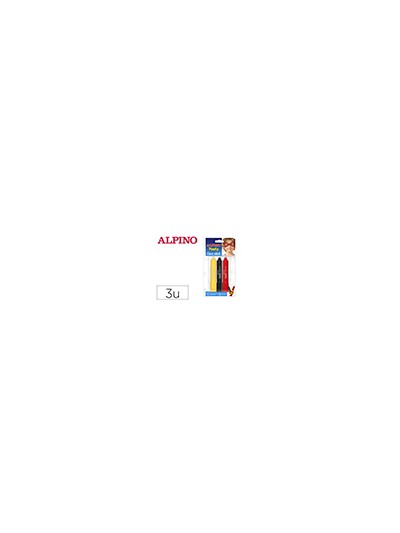Barra de maquillaje alpino fiesta face stick super heroes blister de 3 unidades colores surtidos