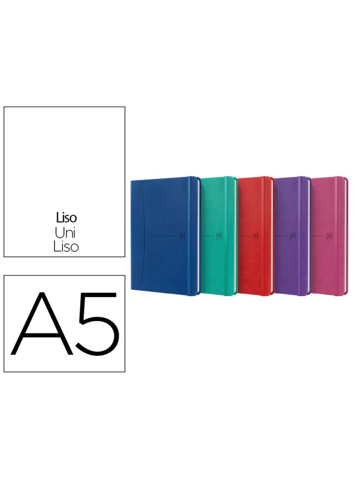 Cuaderno oxford cosida tapa extradura din a5 80 hojas liso colores vivos surtidos Cuaderno oxford cosida tapa extradura din a5 80 hojas liso colores vivos surtidos