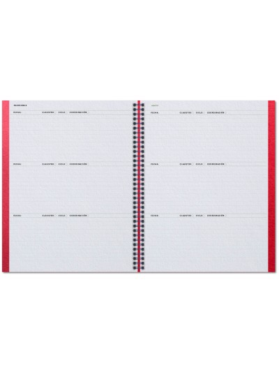 Cuaderno aula planner additio din a4 160 paginas plan anual y mensual con programacion y evaluacion
