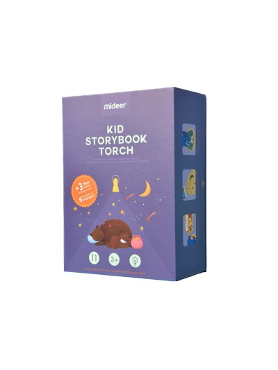 Juego mideer antorcha kids storibook con 12 cuentos