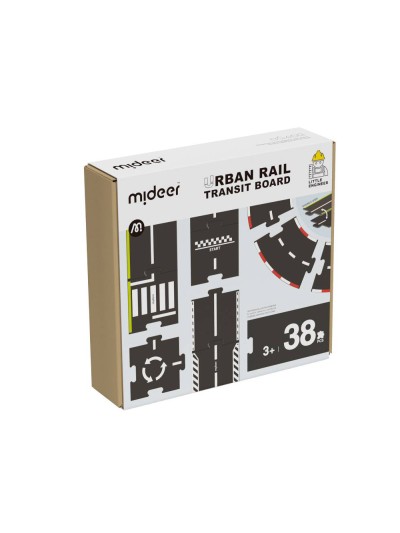 Juego midder transito del ferrocaril urbano