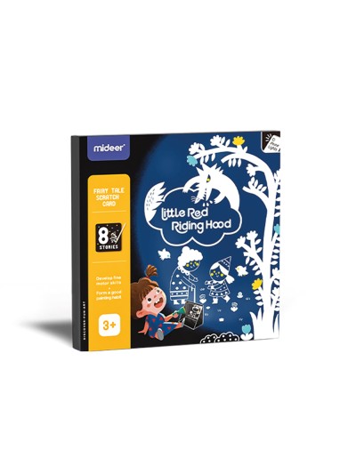 Juego mideer tarjeta tale sracth caperucita roja
