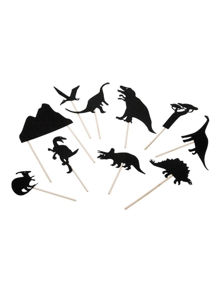 Juego mideer titeres de sombras dinosaurios Juego mideer titeres de sombras dinosaurios