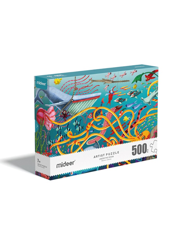 Puzle mideer artist bajo el oceano 500 piezas Puzle mideer artist bajo el oceano 500 piezas