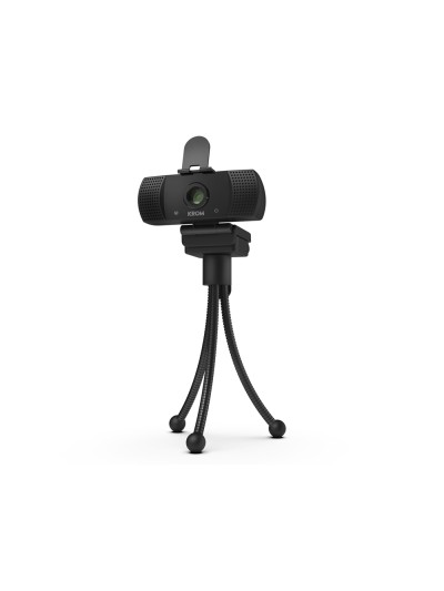 Camara webcam gaming krom 1080p hd con microfono y tripode incluido