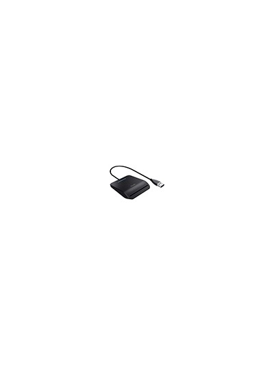 Lector de tarjetas trust primo dni smartcard usb-a color negro