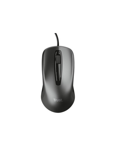 Raton trust basic optico 4 botones 1200 dpi usb 2.0 color negro