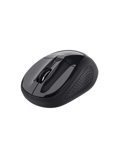 Raton trust basic optico inalambrico eco 4 botones 800/1600 dpi usb 2.0 color negro