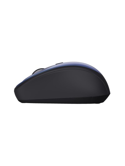 Raton trust yvi+ optico inalambrico eco 4 botones 800/1600 dpi usb 2.0 color azul