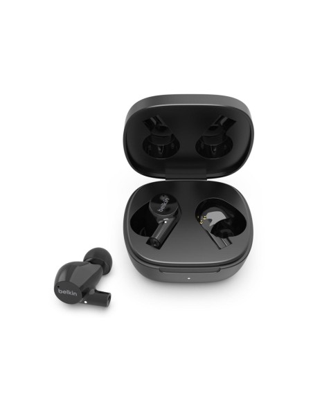 Auricular bluetooth belkin auc005btbk true wireless soundform playback color negro