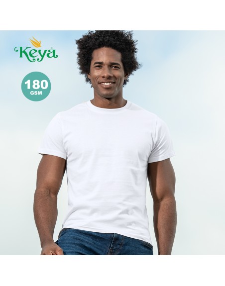 Camiseta Adulto Blanca "keya" MC180-OE