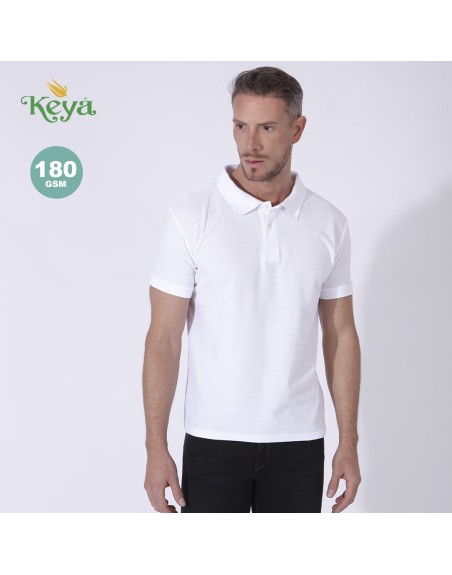 Polo Adulto Blanco "keya" MPS180