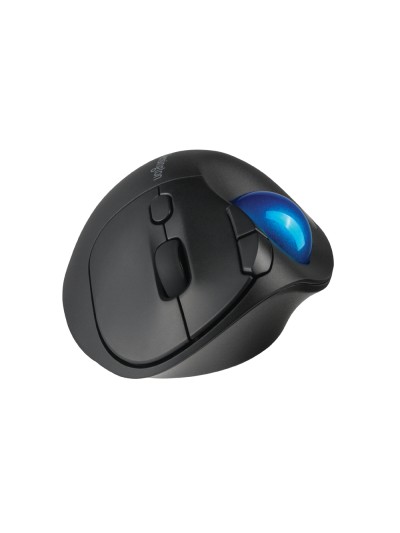 Raton kensington optico trackball tb450 pro fit ergo 1600 dpi inalambrico color negro/azul