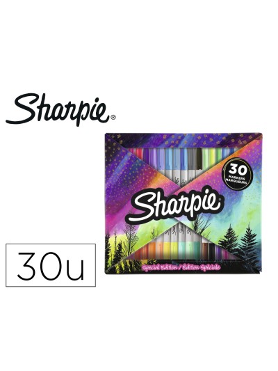 Rotulador sharpie fine blister 30 uds. fold + 20 uds.fine + 10 uds. ultrafine
