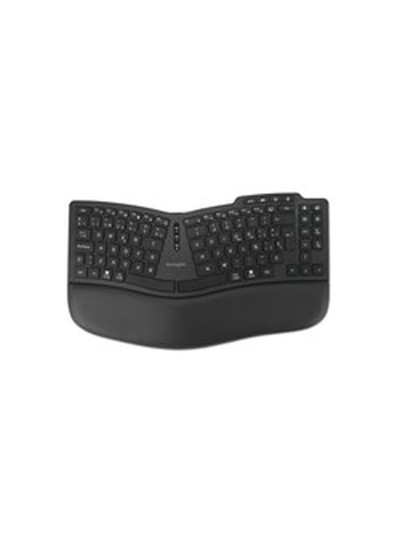 Teclado kensington pro fit ergo kb675 eq tkl ergonomico inalambrico color negro