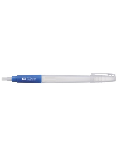 Pincel tombow water brush con deposito rellenable punta plana blister de 1 unidad