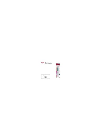 Pincel tombow water brush con deposito rellenable punta media blister de 1 unidad